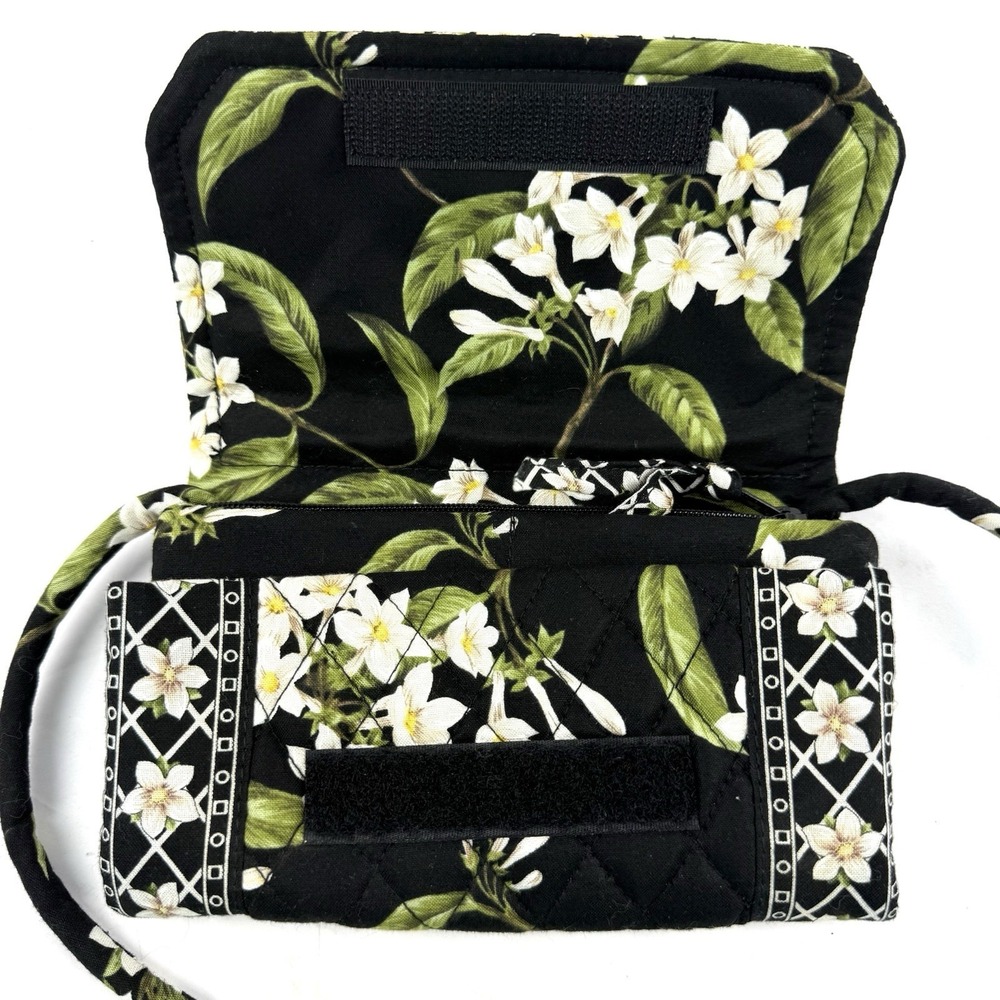 Vera Bradley Jasmine Crossbody Wallet Quilted Cottage Core Handbag Purse New - Picture 3 of 12